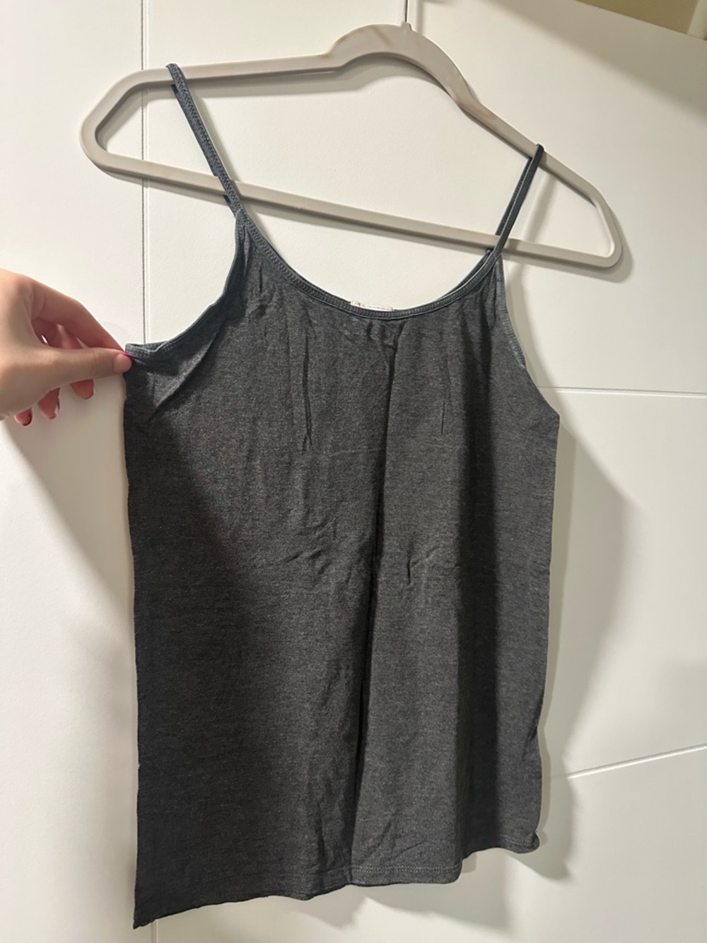 GAP Dark Gray Spaghetti Strap Camisole
